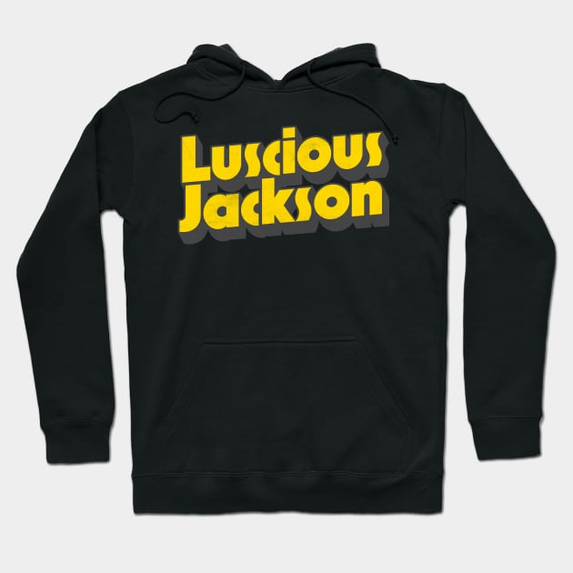 Luscious Jackson // 90s Style Fan Design Hoodie by DankFutura